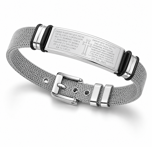 Pulsera - Cruz Padre Nuestro