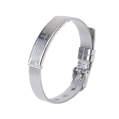 Pulsera - Cruz Padre Nuestro