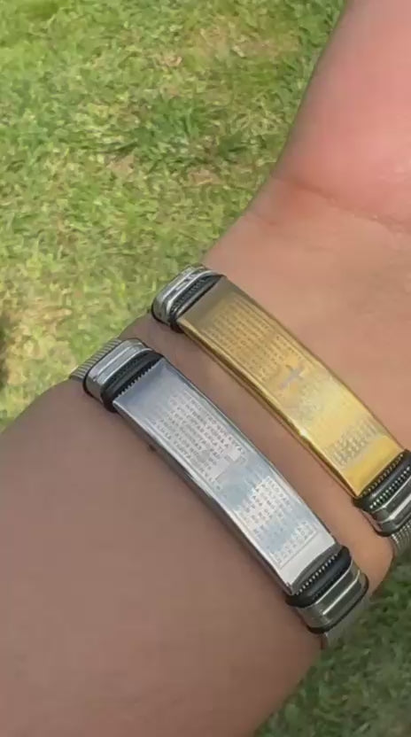 Pulsera - Cruz Padre Nuestro